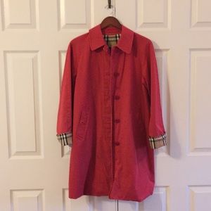 Burberry raincoat